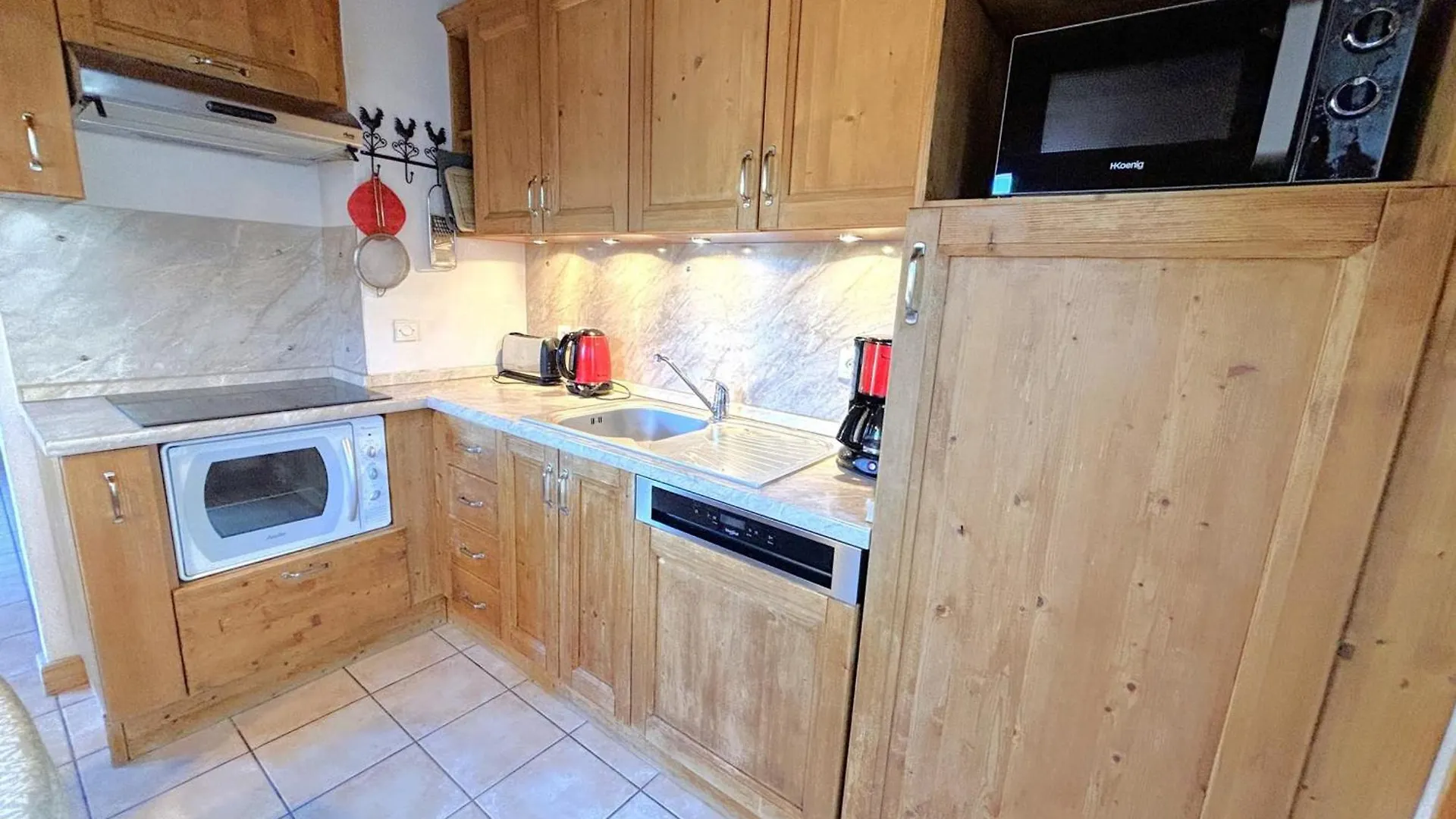 아파트 Charmant Appartement 4 Pieces Avec Parking Et Wifi A Saint-Martin-De-Belleville - Fr-1-452-361 프랑스